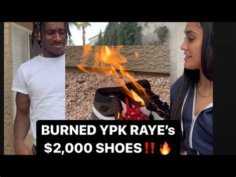 nevermissallie feet|I BURNED YPK RAYE’s $2,000 SHOES‼️*he got mad.